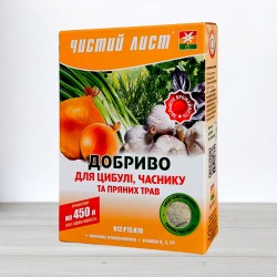Удобрение кристаллическое универсальное для лука и чеснока, 0,3кг.